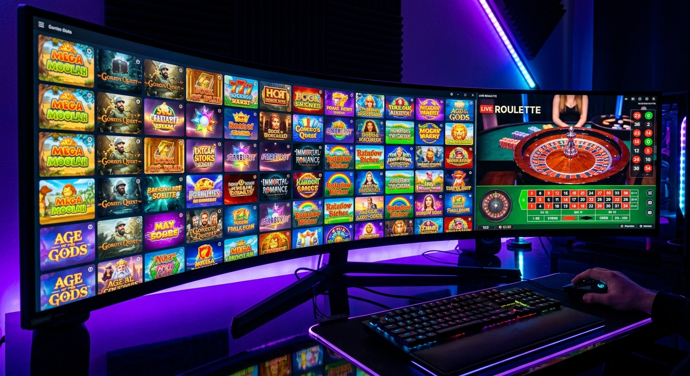 Spelaanbod bij buitenlandse platforms - online casino buitenland